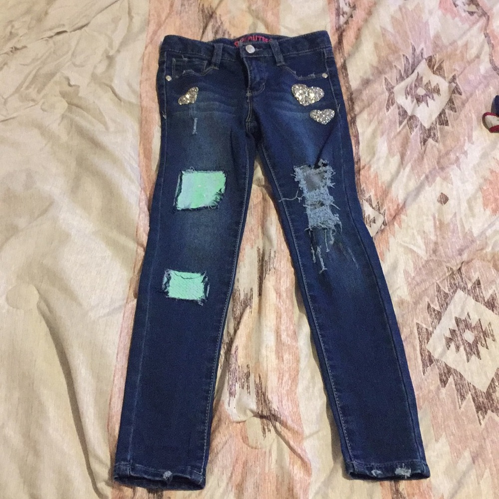 Girls skinny jeans